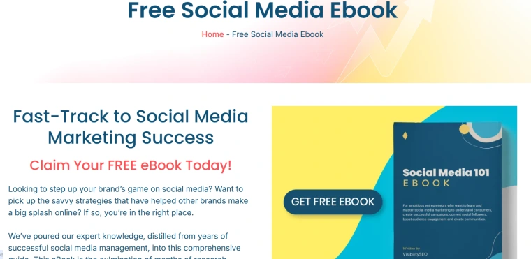 Visibility SEO eBook Screenshot