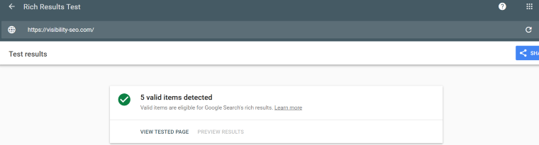 Structured data