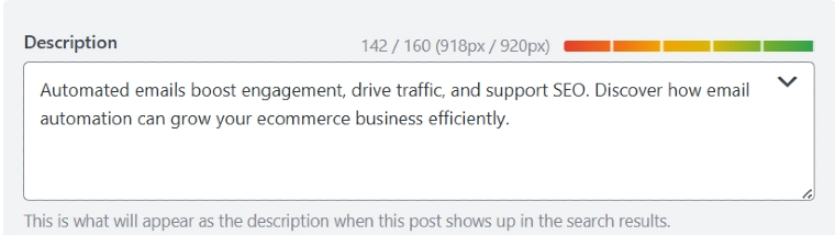 Create Unique Meta Descriptions