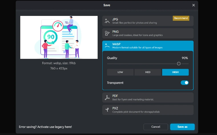 Choose the Right Image Format