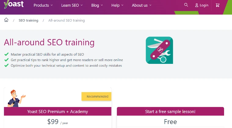 Yoast All-Around SEO Training