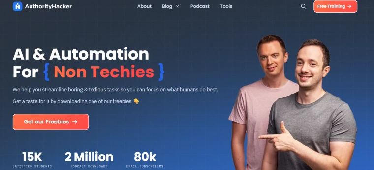 Authority Hacker – Mark Webster and Gael Breton