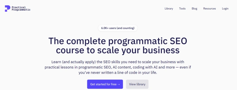 Practical Programmatic SEO