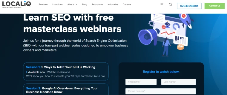 SEO Masterclass Series (LOCALiQ)