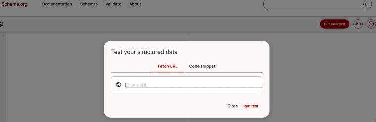 Use Schema.org Validator