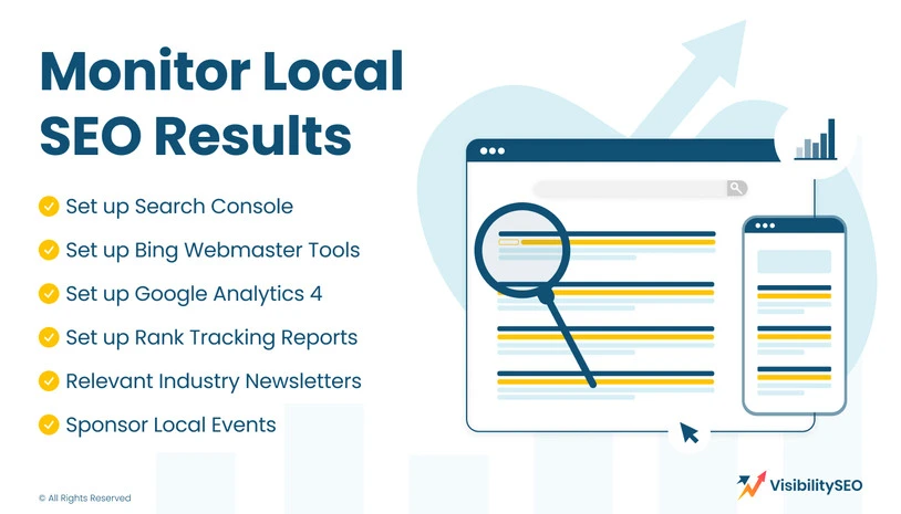 Monitor Local SEO Results - Visibility SEO