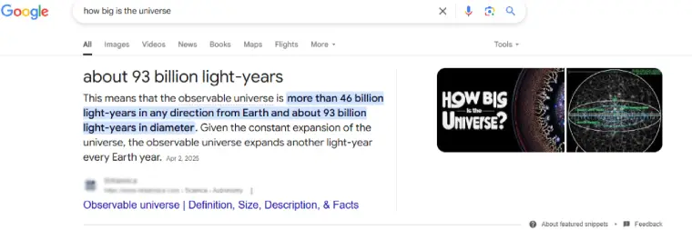 Google Search Result Screenshot