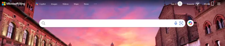 Bing Screenshot