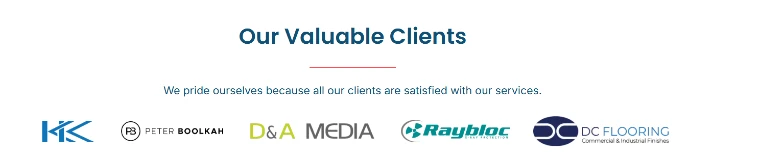 VisibilitySEO Clients Screenshot