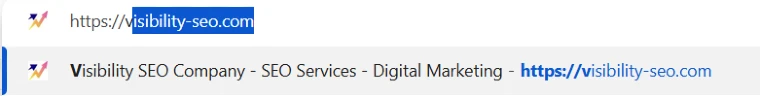 VisibilitySEO https Screenshot
