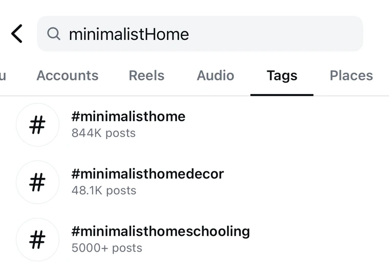 Instagram-Screenshot