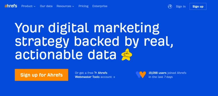Ahrefs-Screenshot