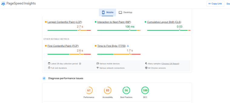Page-Speed-Insight-Screenshot